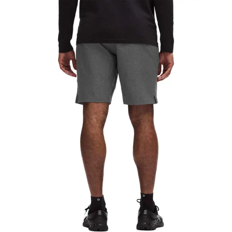 Lululemon Zeroed In Sports Shorts 9' Men's Asphalt Gray Mixed Color Diamond Textured Print-3