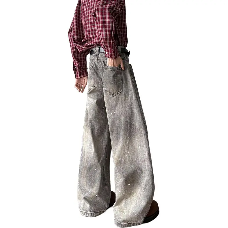 NVRFRGT Jeans Unisex Gray-3