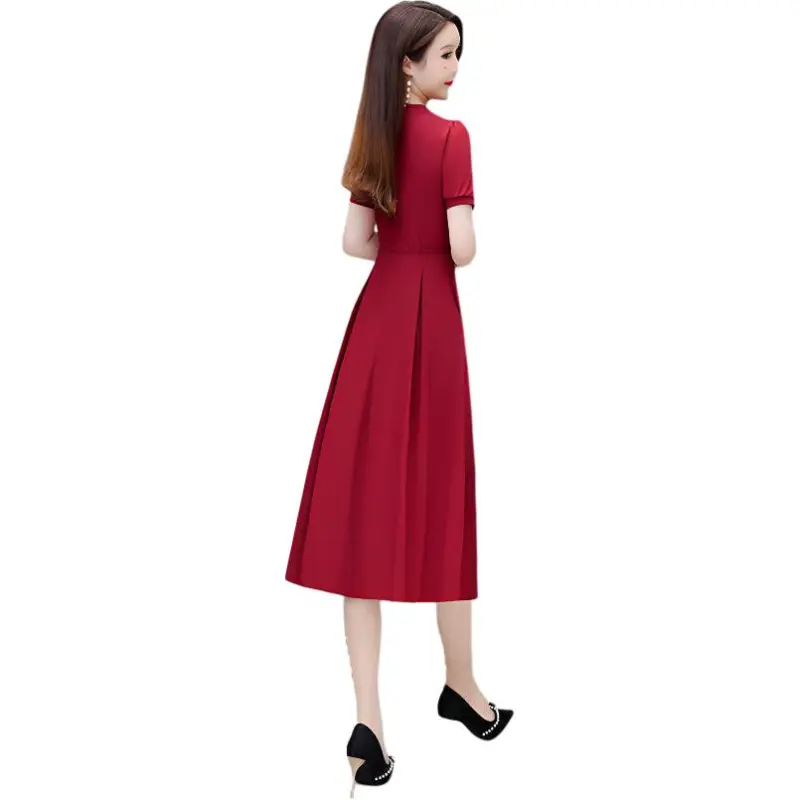 The Temptation Of The Muse Short Sleeved Dress Women's-5