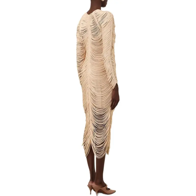 Zimmermann FW24 Long-Sleeved Dresses Women's Cream-2