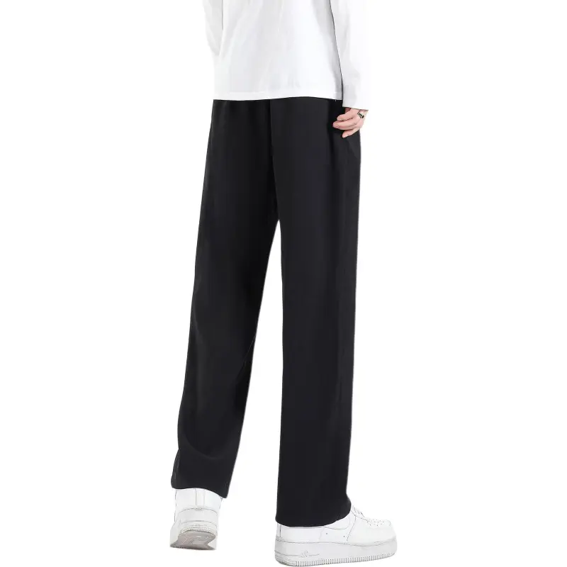 BENGEN Suit Trouser Unisex Black-0