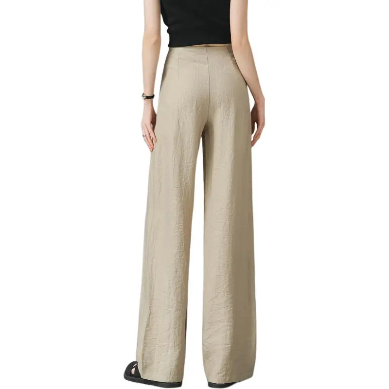 Weixi Casual Pants Women's Light Khaki-4