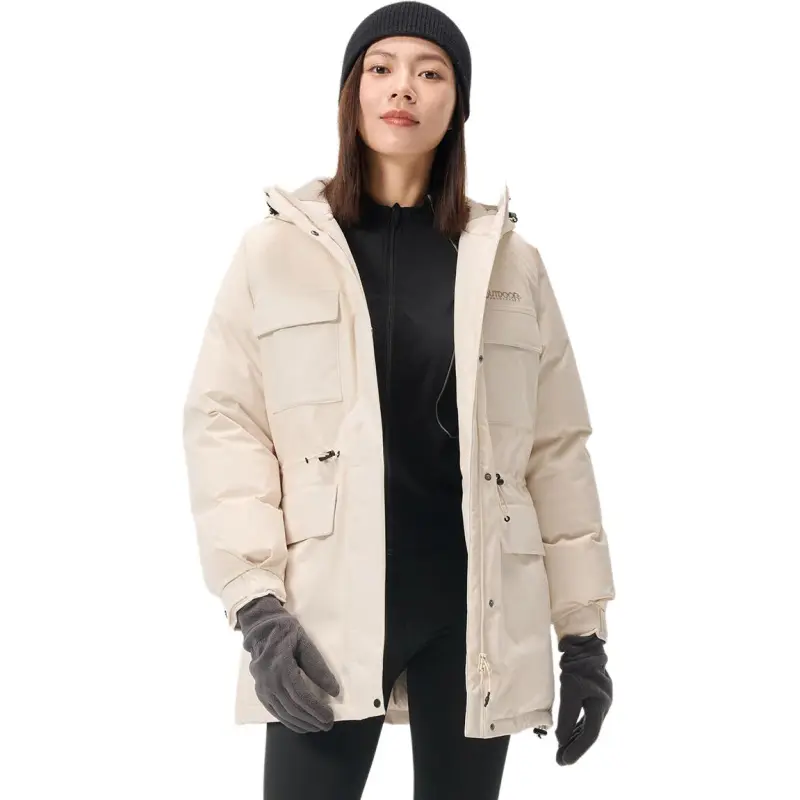 OUTDOOR PRODUCTS Down Jacket Women's Foam Gray-4