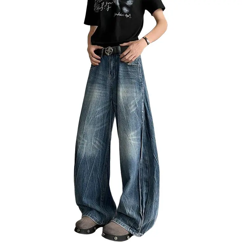 PANDA ADEVIL Jeans Unisex Blue-1