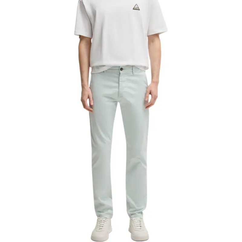 HUGO BOSS Casual Pants Men's Light Green-1