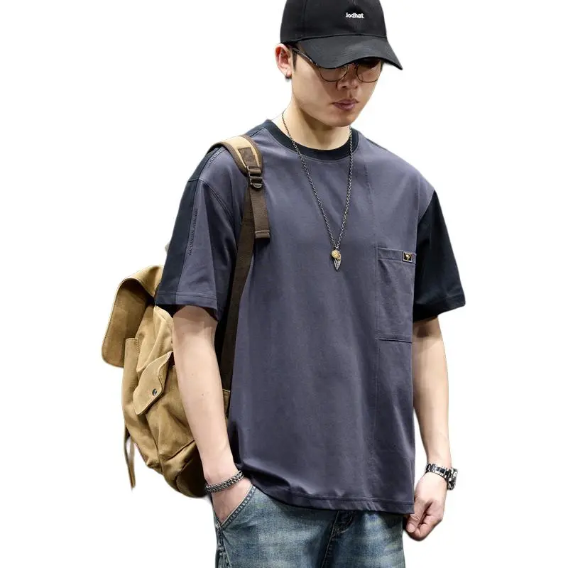 BUYDAUL T Shirts Men Black-2