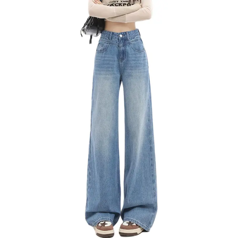 Weixi Jeans Women's Jade Sea Blue-3