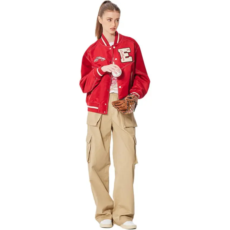 Ed Hardy SS25 Cargo Pants Women's Camel-2