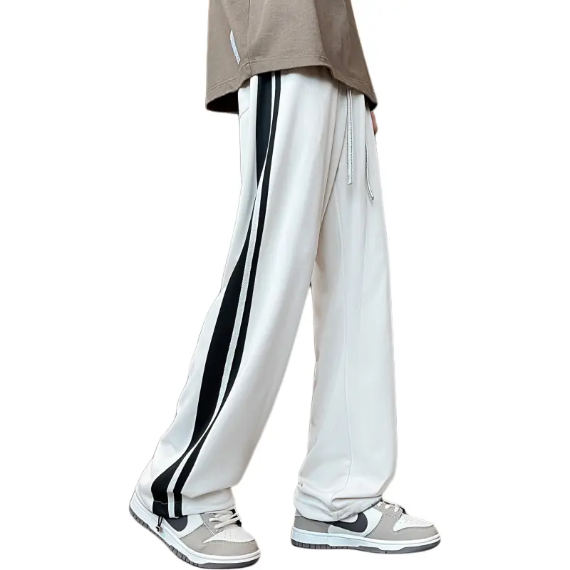 Nuthink Casual Pants Unisex Apricot-2