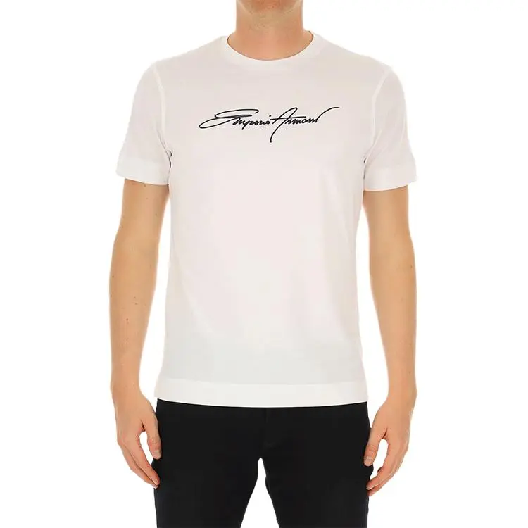EMPORIO ARMANI SS21 T Shirt Men's White-4