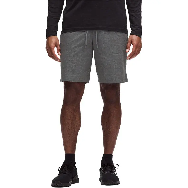 Lululemon Zeroed In Sports Shorts 9' Men's Asphalt Gray Mixed Color Diamond Textured Print-2