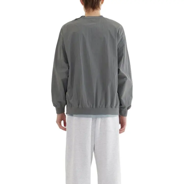 COVERNAT SS25 Sweatshirt Unisex Sage Gray-1