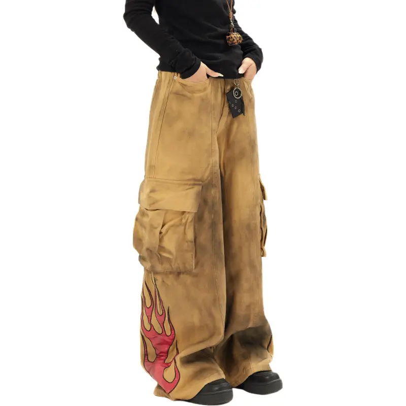 VINMUK Jeans Unisex Earth Yellow-4