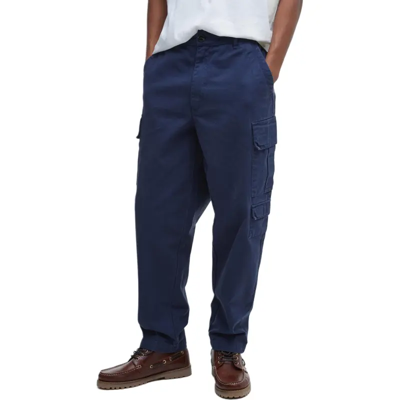 BARBOUR FW24 Cargo Pants Men's Navy-2