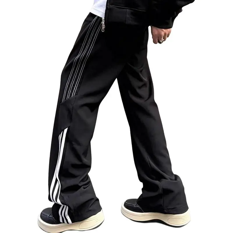 SOCKKEY Casual Pants Unisex Black-1