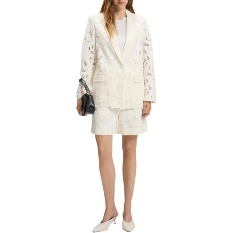 HUGO BOSS Business Suit Coat Women's White-3