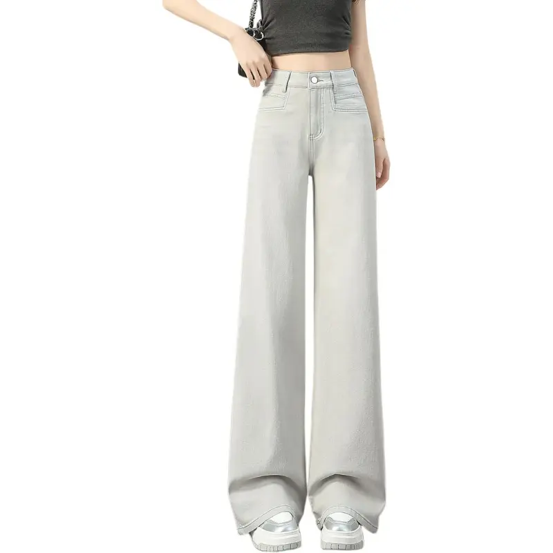 Weixi Jeans Women's White-2