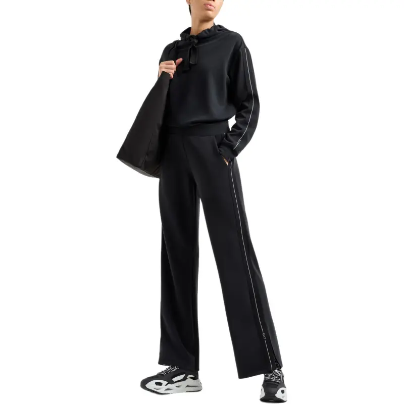 EMPORIO ARMANI EA7 Casual Pants Women's Black-3