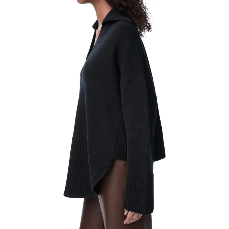 LOEWE Polo collar Wool Sweater-4