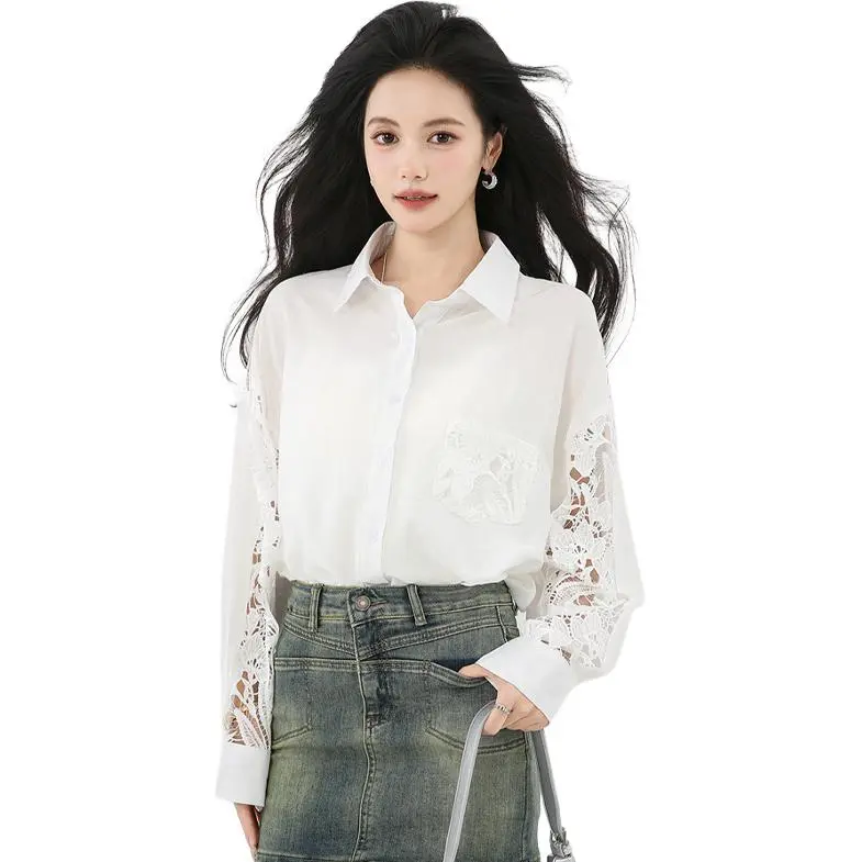 La Chapelle Long Sleeved Shirt Women's-3
