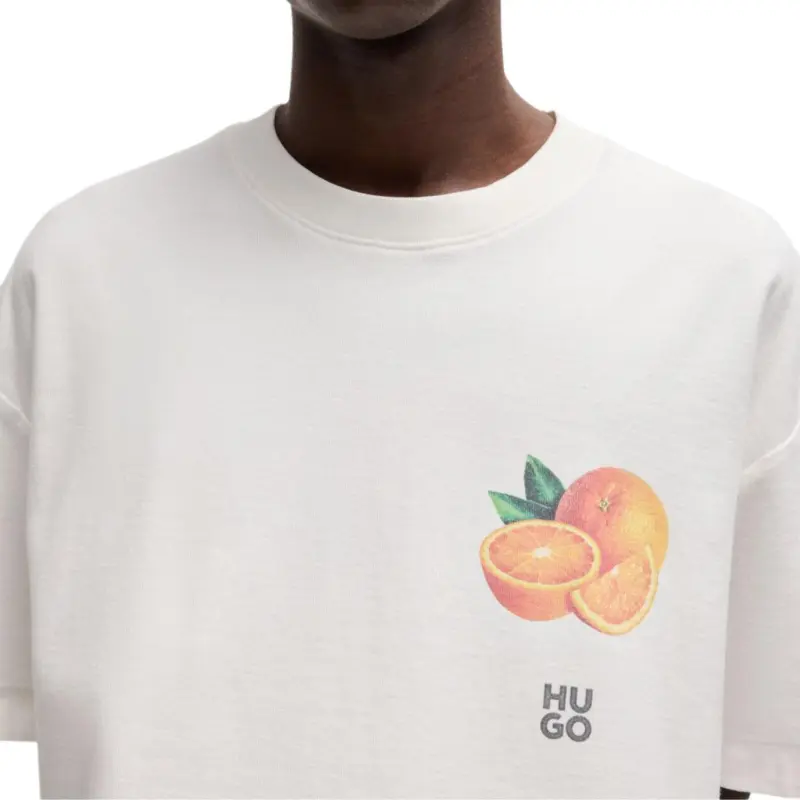HUGO BOSS SS25 T Shirt Men's White-4