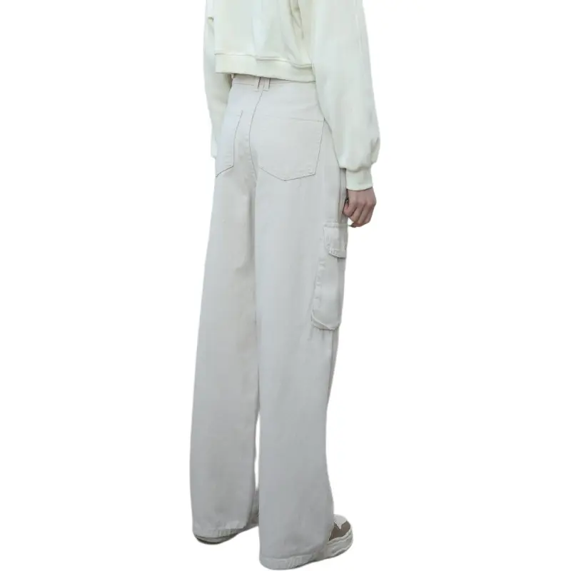 Ya Sheep People Jeans Unisex Sand White-1