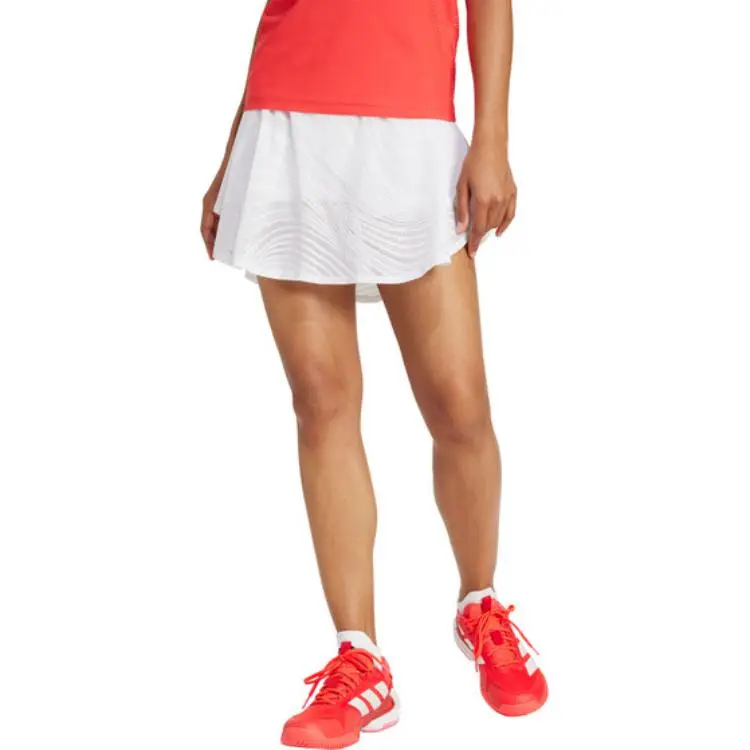 Adidas Free Shipping With AdiClub Tennis Pro Climacool+ Print Skirt-1