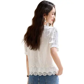 PIERRE CARDIN Chiffon Shirt Women's
