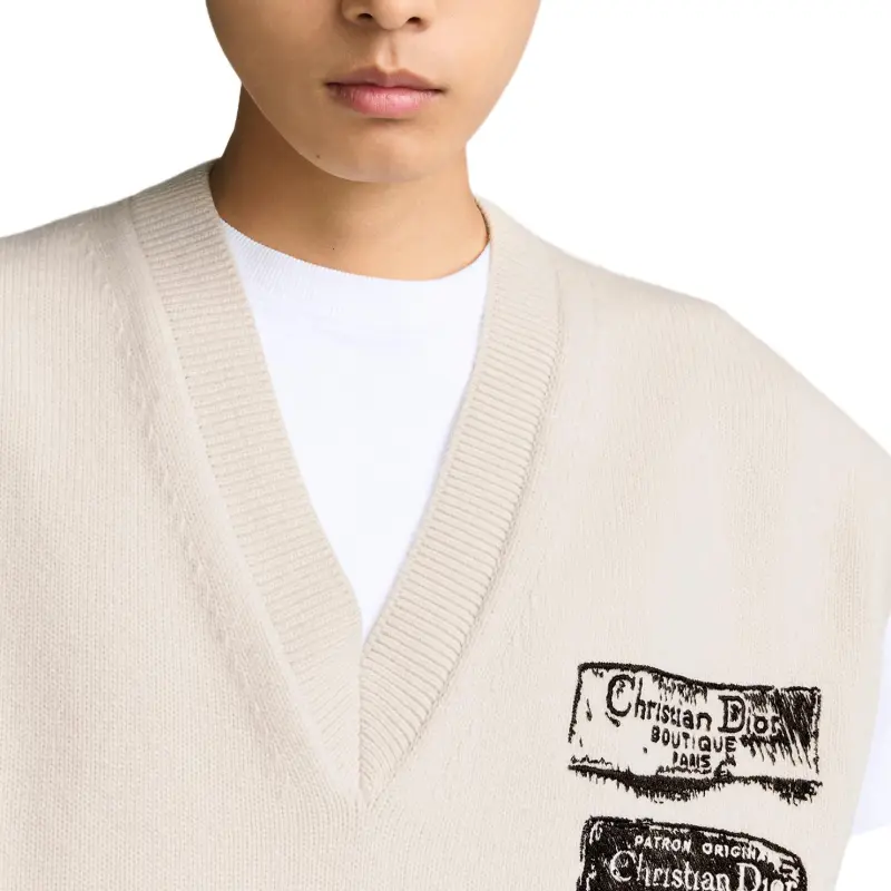 DIOR Sweaters Men White-5