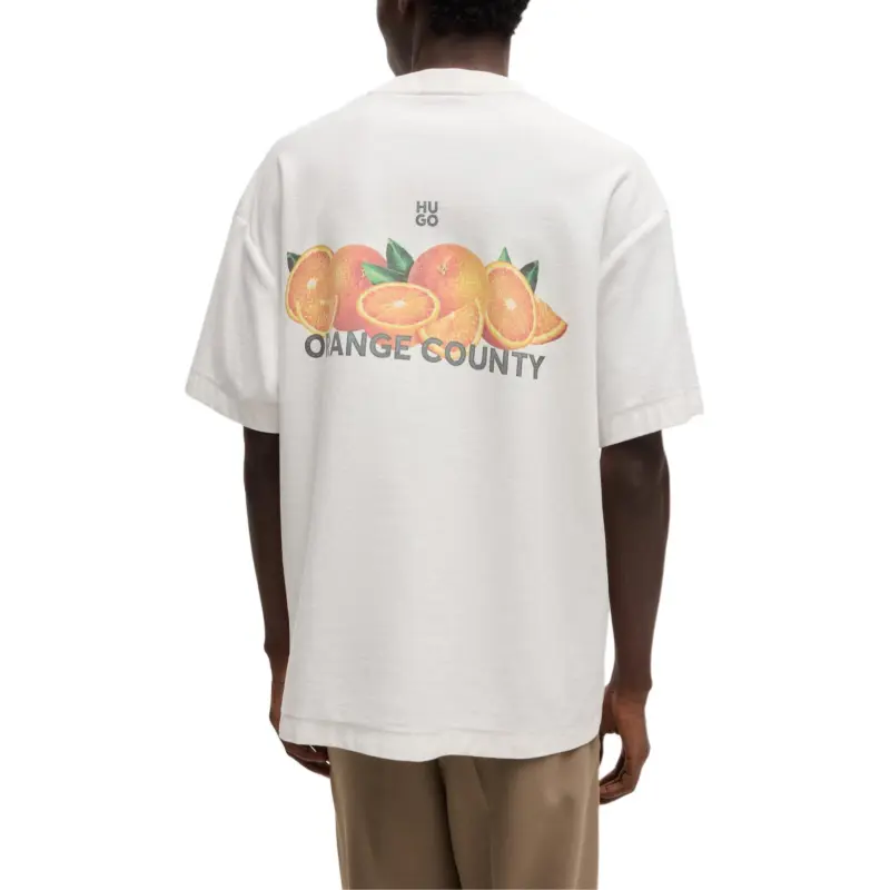 HUGO BOSS SS25 T Shirt Men's White-3