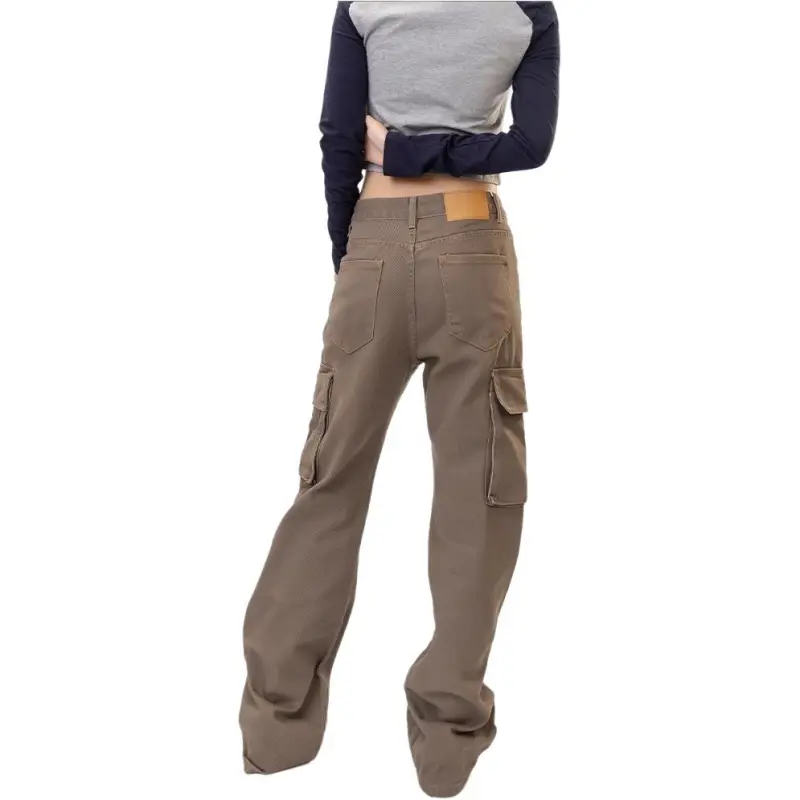 DAFK Casual Pants Men Brown -1