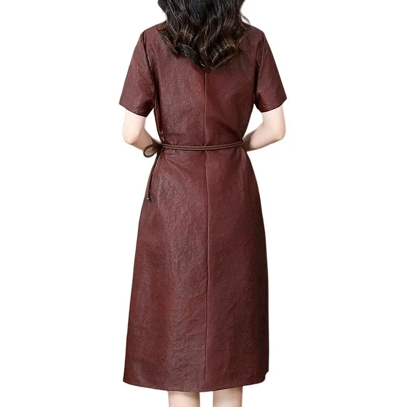 Yi Mengyuan Silk Short Sleeved Dress Women's-1