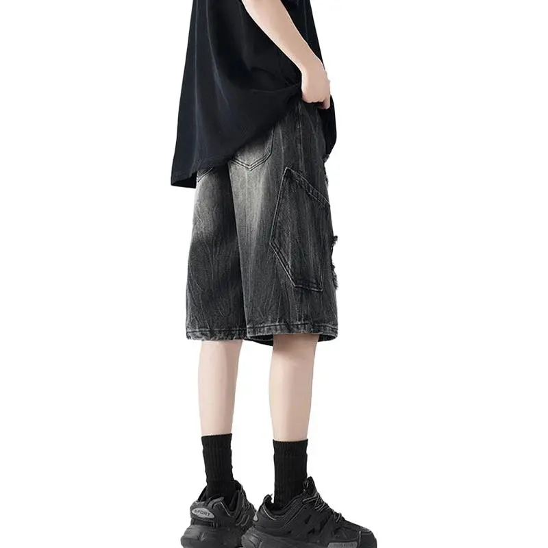NOAHGIGI Denim Shorts Unisex-1