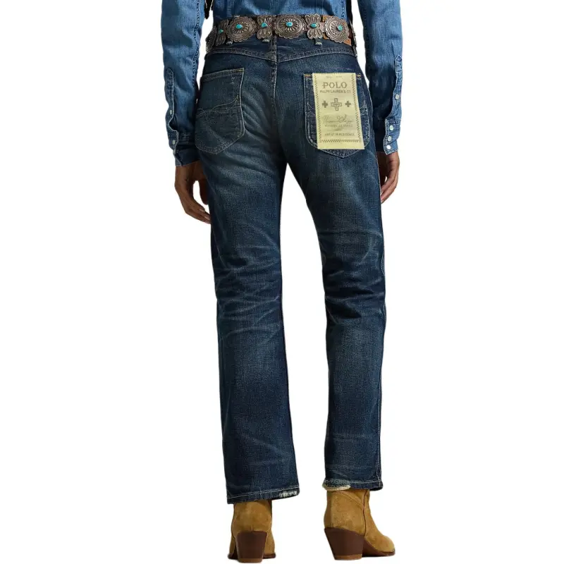 Polo Ralph Lauren x Naiomi Glasses FW24 Jeans Unisex Indigo-4