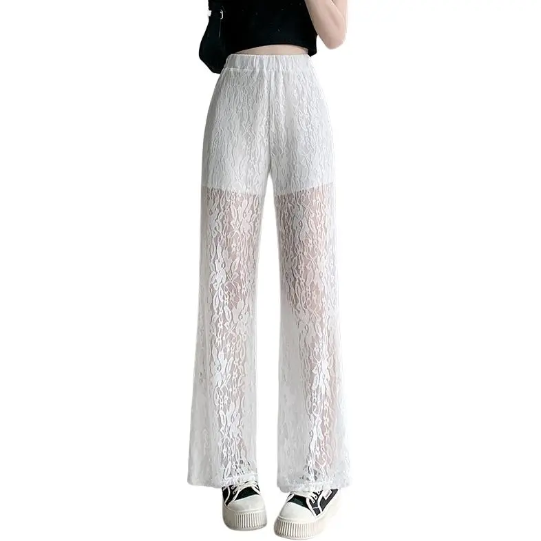 La Chapelle Casual Pants Women's White-3