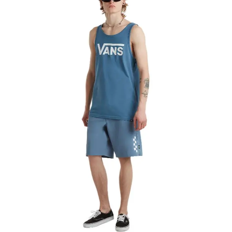 Vans Vans Classic Tank Tops Men's Blue-3