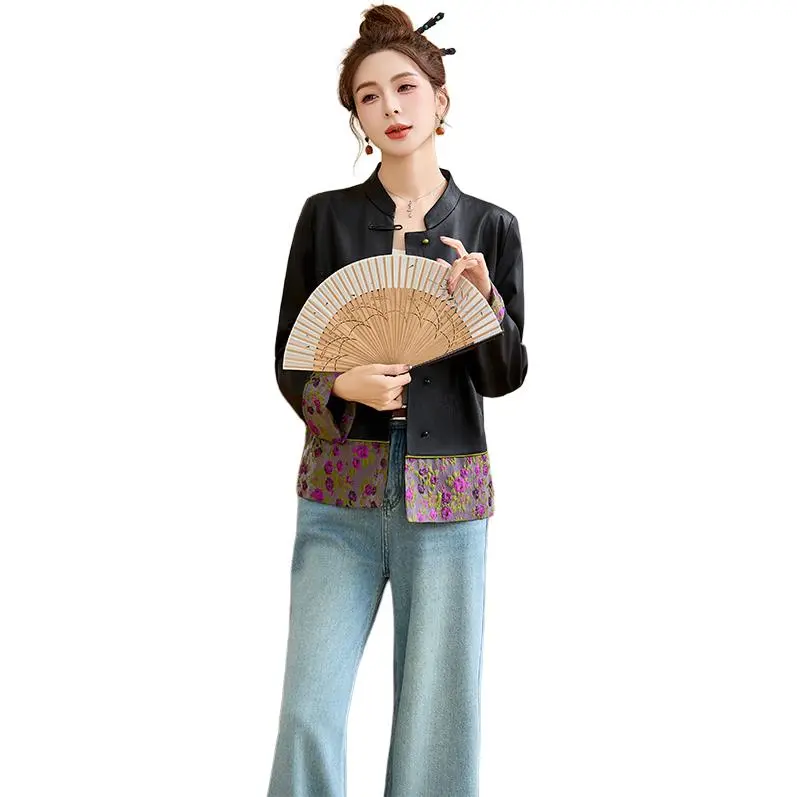 Yi Mengyuan Jackets & Coats Women's Black-4