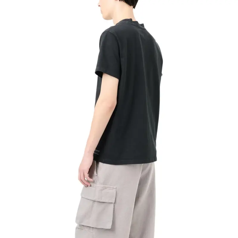 OUR LEGACY Slate Cotton Bliss T shirt-4