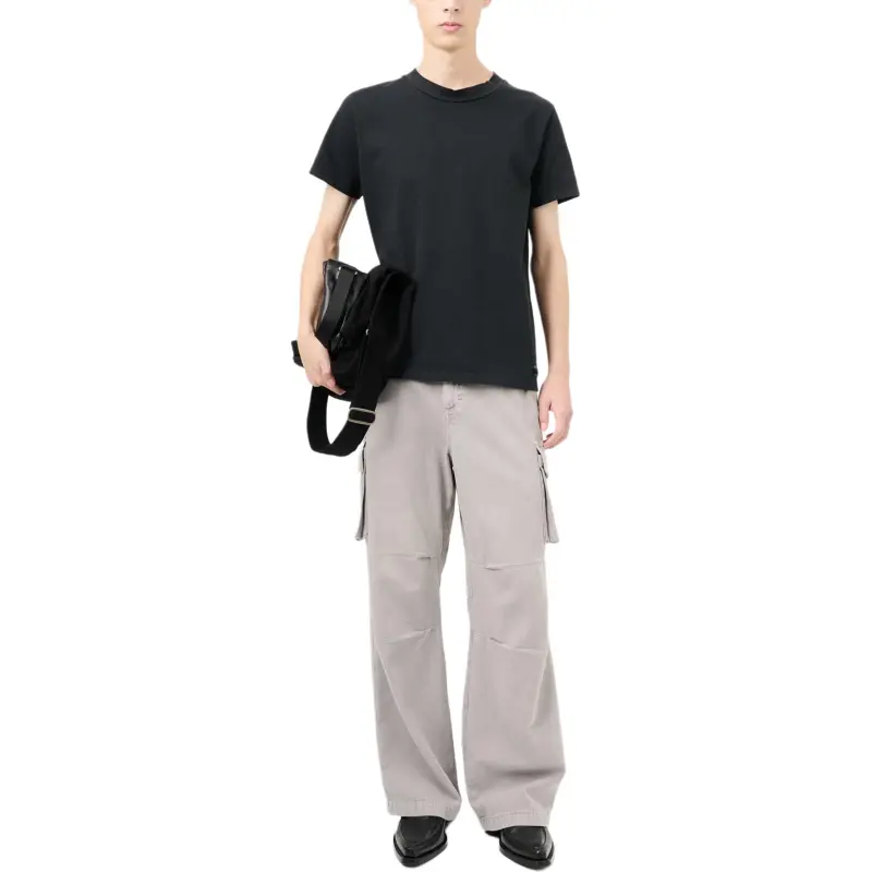 OUR LEGACY Slate Cotton Bliss T shirt-1