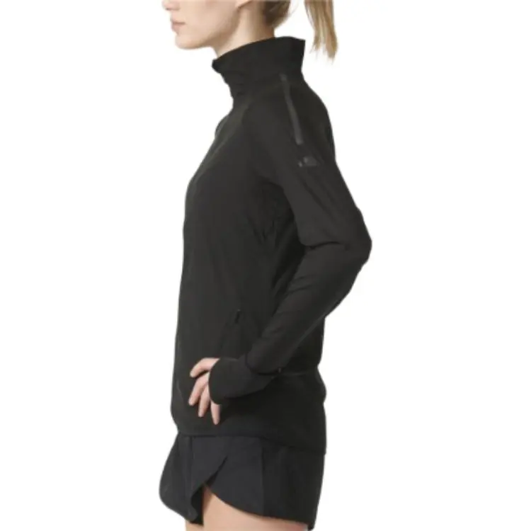 Adidas WORKOUT Jackets Coats Women's Black-4
