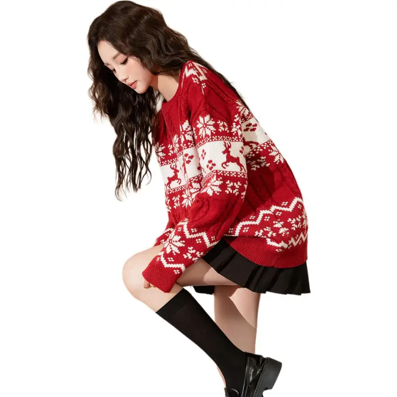Tonlion Sweater Women's China Red-0