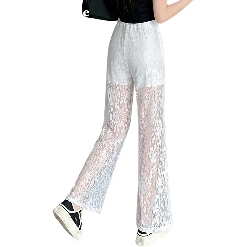 La Chapelle Casual Pants Women's White-2