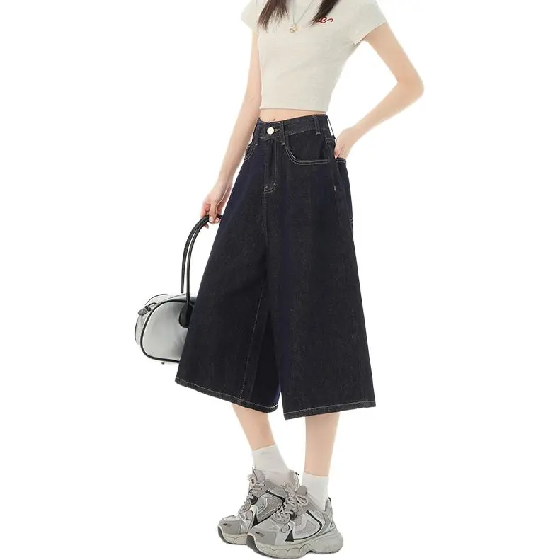 BENGEN Denim Shorts Women's-15