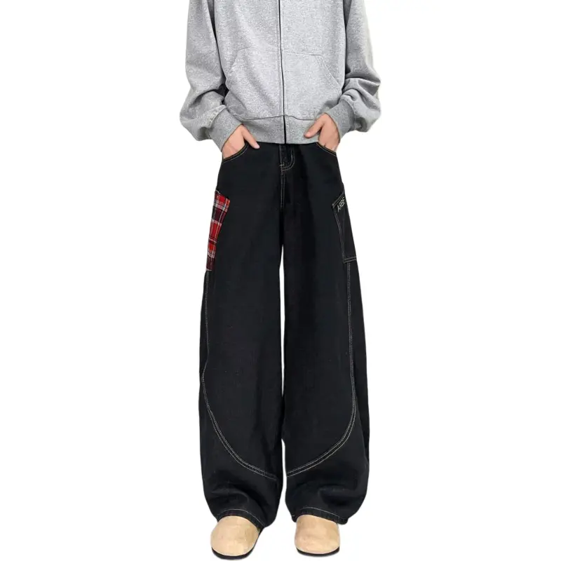 FA2LO Jeans Unisex Black-2