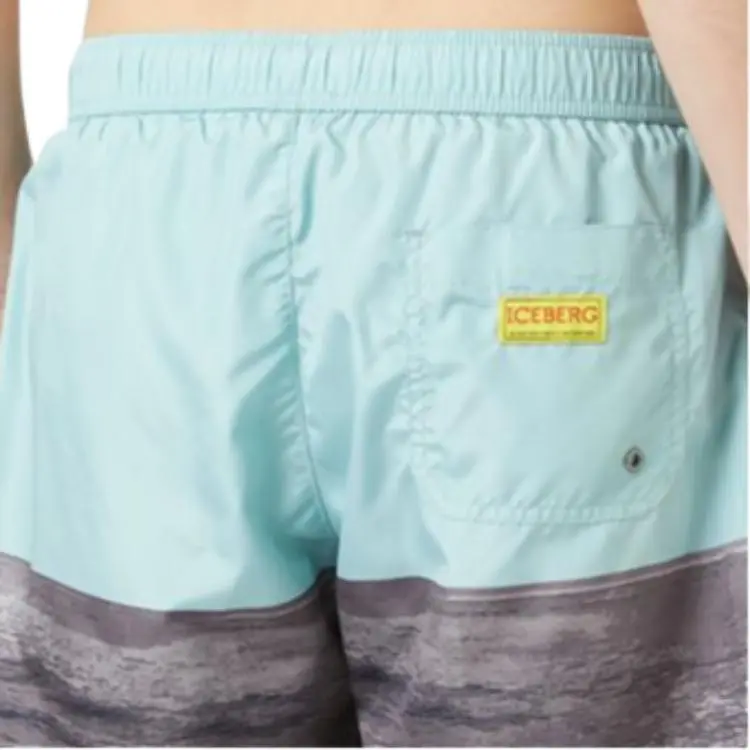 Iceberg Swimming Shorts Men's Sage Green-6