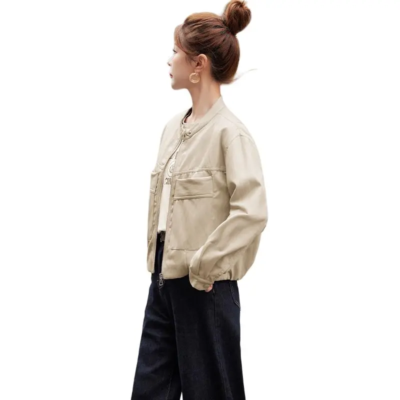 Fele.d Cropped Coats Women's-7
