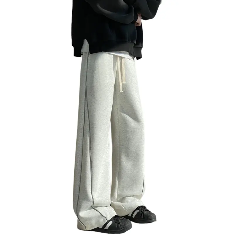 JEANSWEST Knitted Sweatpants Unisex-8