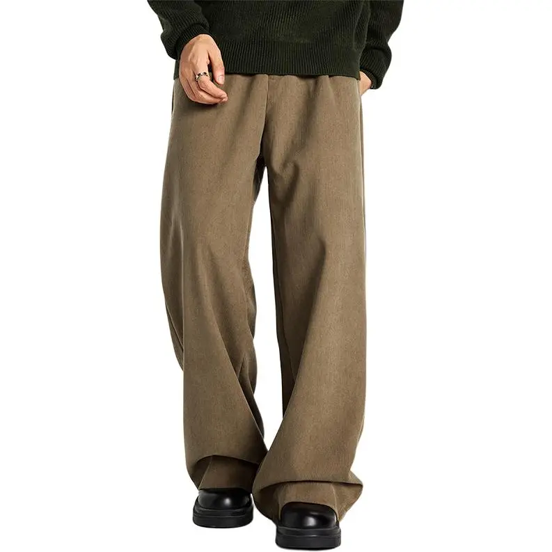 GTRG Casual Pants Unisex Khaki-4
