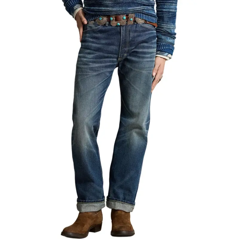 Polo Ralph Lauren x Naiomi Glasses FW24 Jeans Unisex Indigo-1