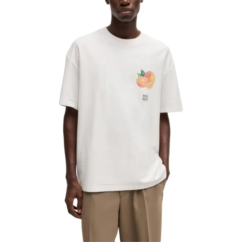 HUGO BOSS SS25 T Shirt Men's White-2
